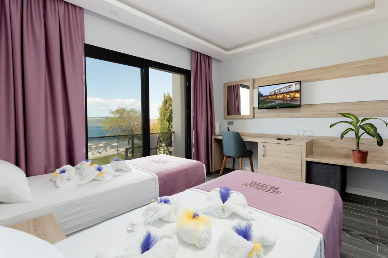 Sunsan Hotel Çanakkale Esterno foto